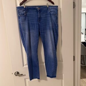 Old Navy Rockstar Super Skinny Blue Women's Jeans